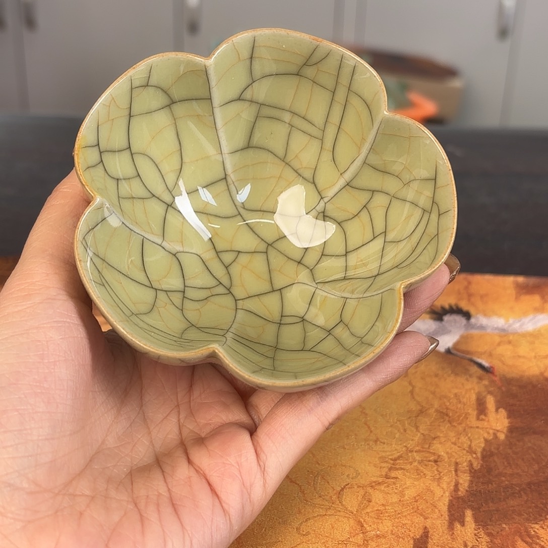 龙泉云间青瓷小米茶器