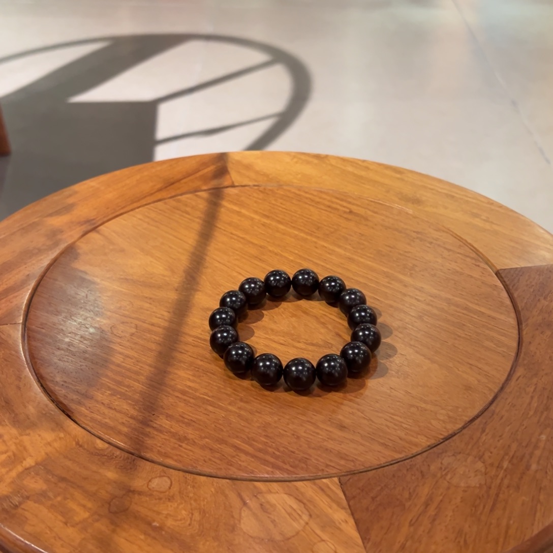 成套家具花梨木类紫光檀单圈手串