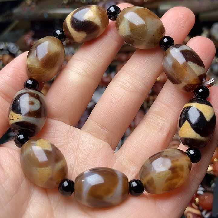 玛瑙/玉髓未镶嵌手链