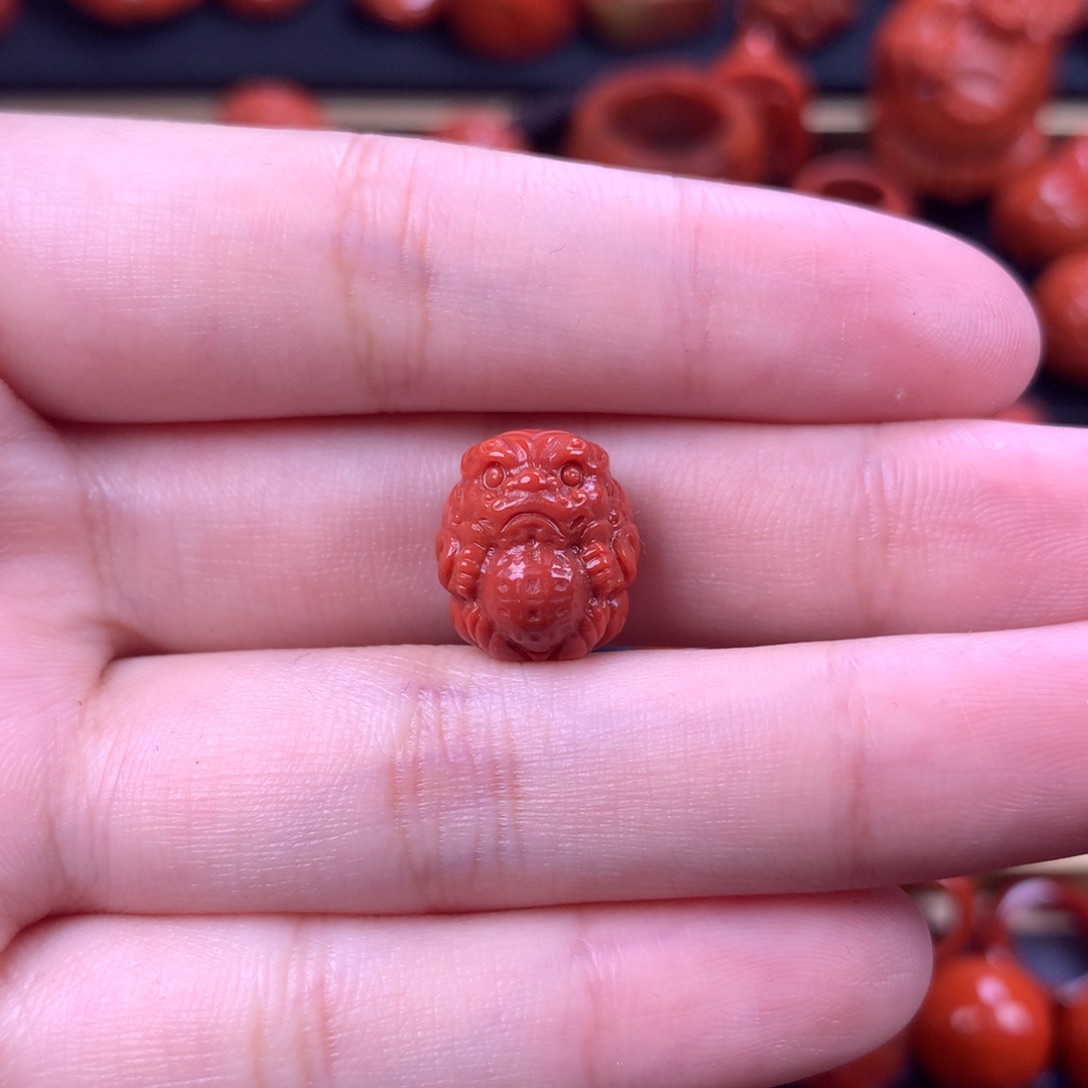 未镶嵌貔貅宝宝12.1mm南红玛瑙