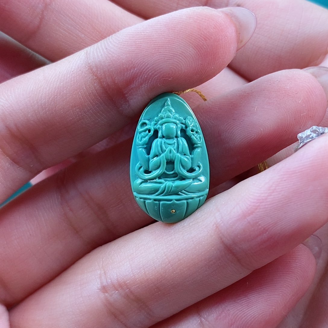 未镶嵌绿松石珠宝奇石