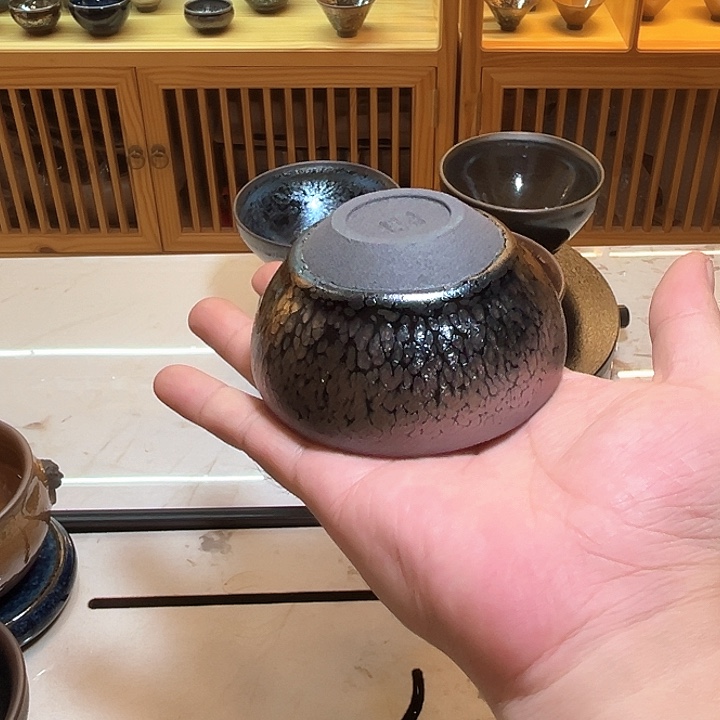 钵型建盏主人杯杯子
