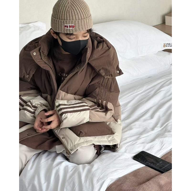 501210《咖》韩版男童女童休闲舒适洋气百搭时尚秋冬保暖羽绒服