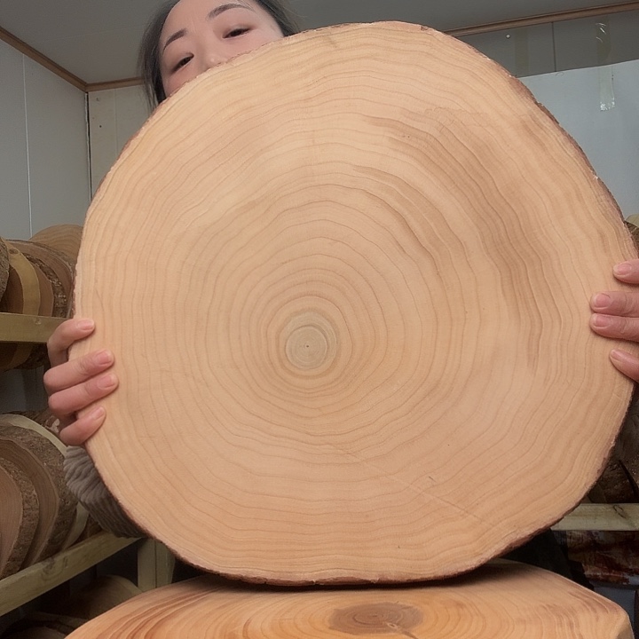 木银杏树菜板整木整切