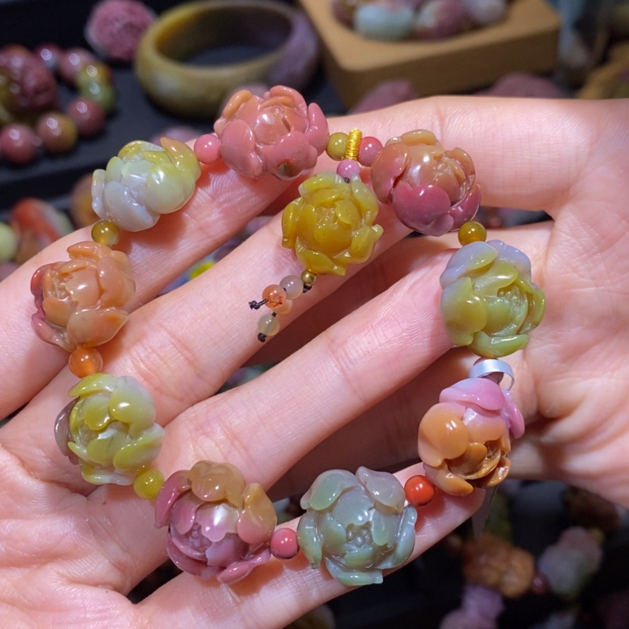 【闪购商品】未镶嵌手链玛瑙/玉髓盐源玛瑙