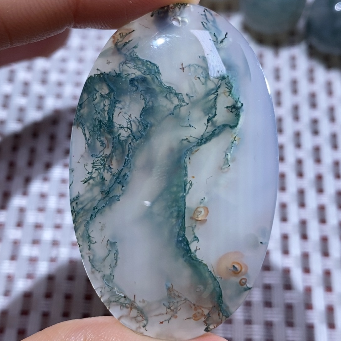 喀***斯玛瑙/玉髓合金颈饰03