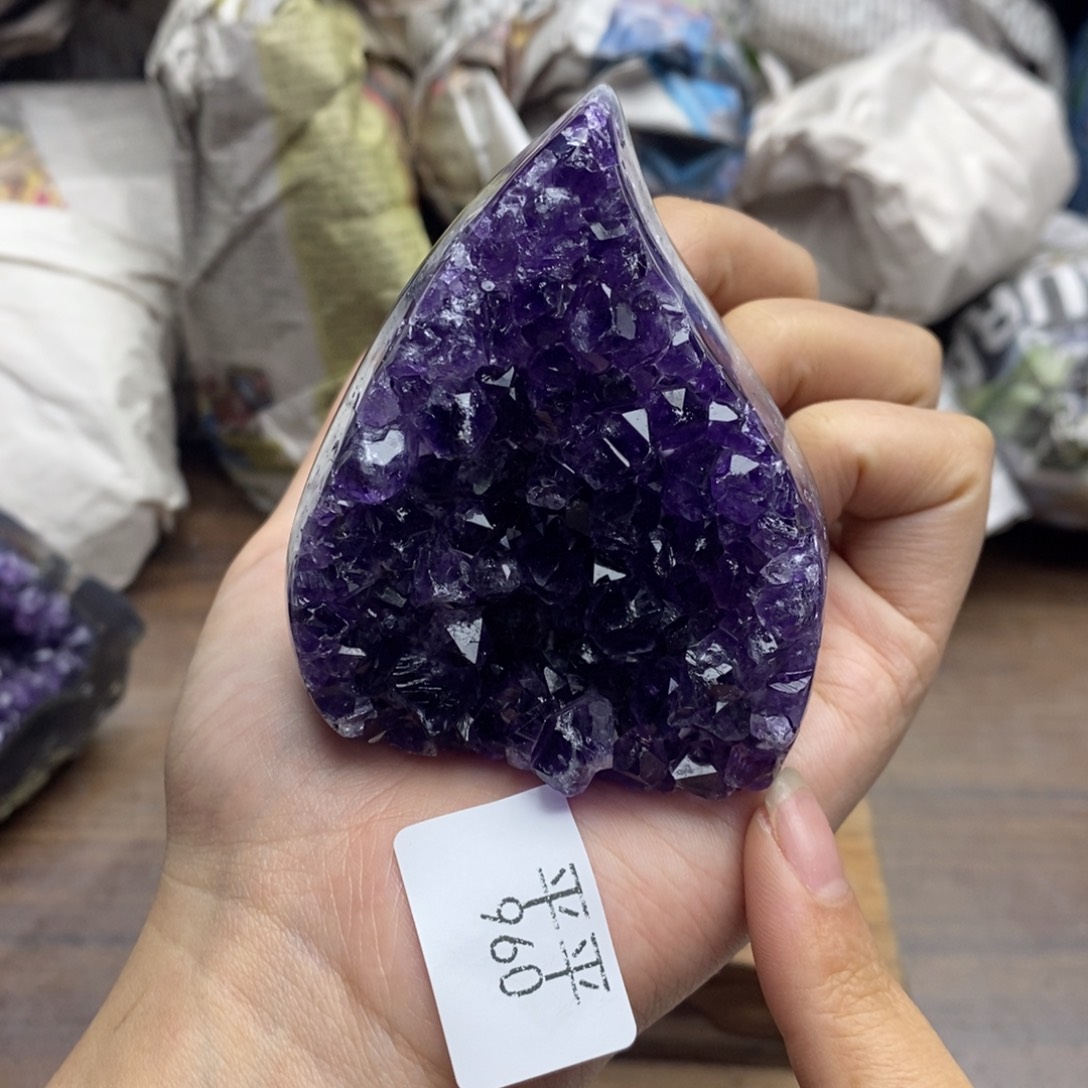 未镶嵌珠宝半成品紫晶