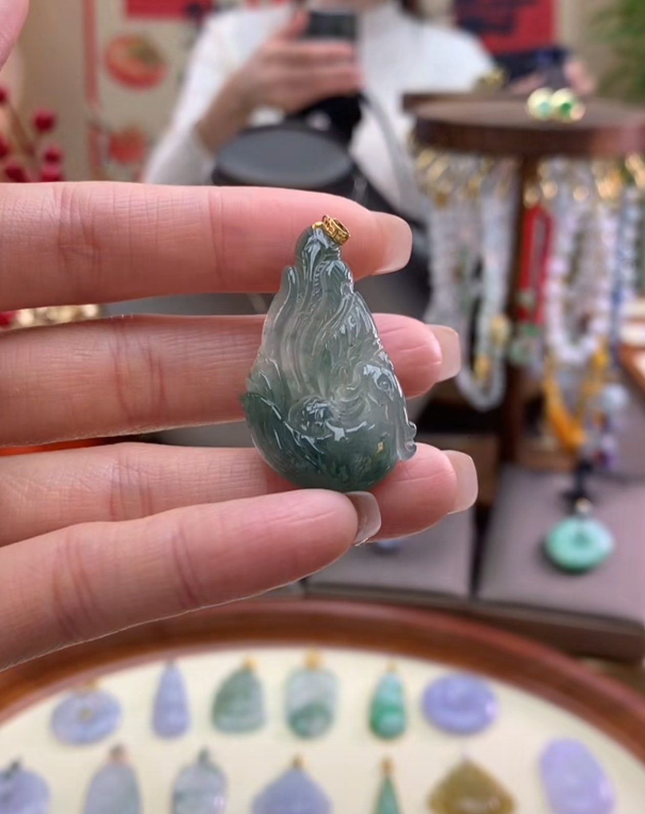 天然缅甸A货吊坠