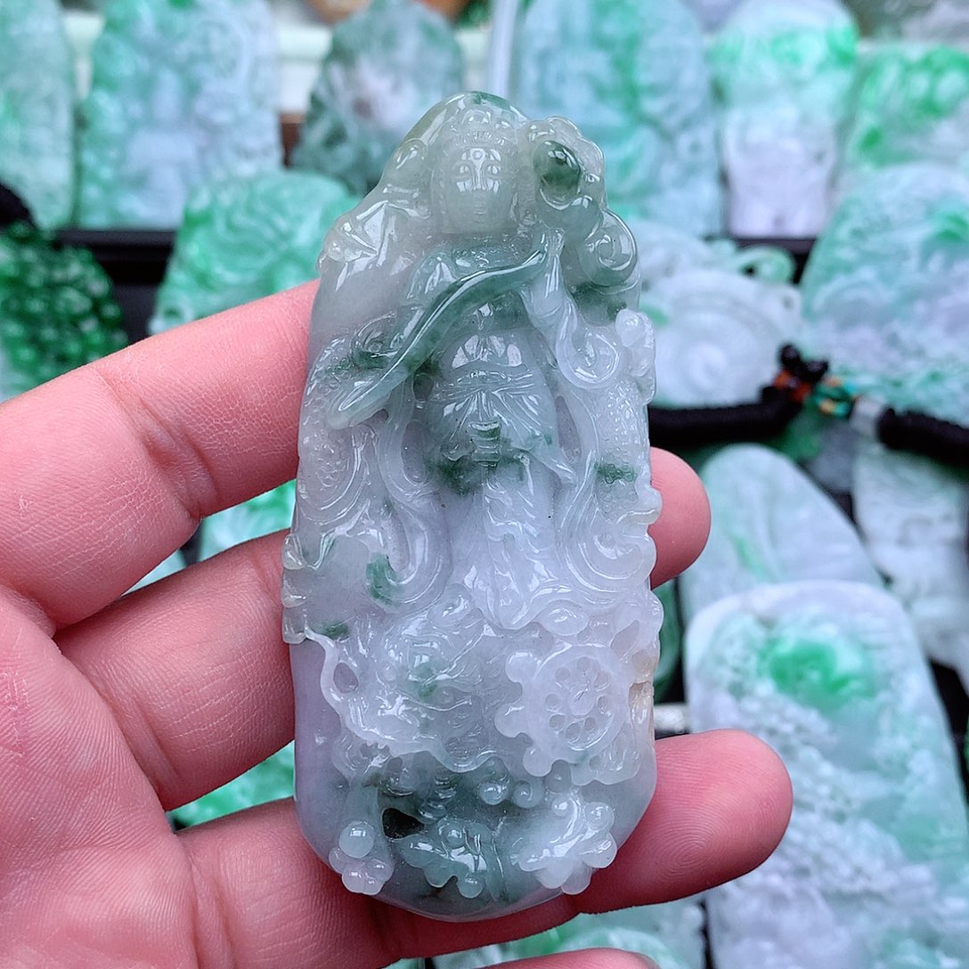 翡翠吊坠(不含链)未镶嵌