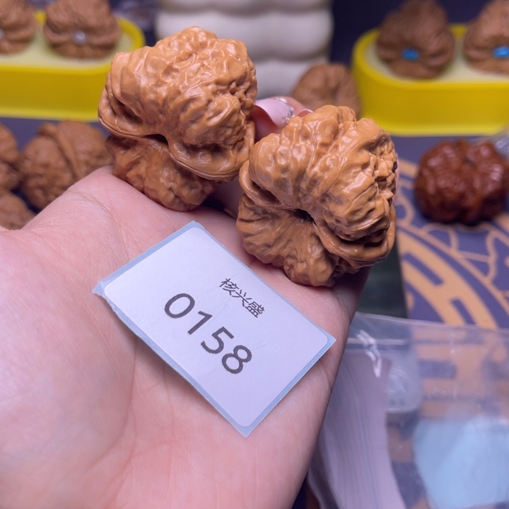 文玩核桃把件蛤蟆38.0158