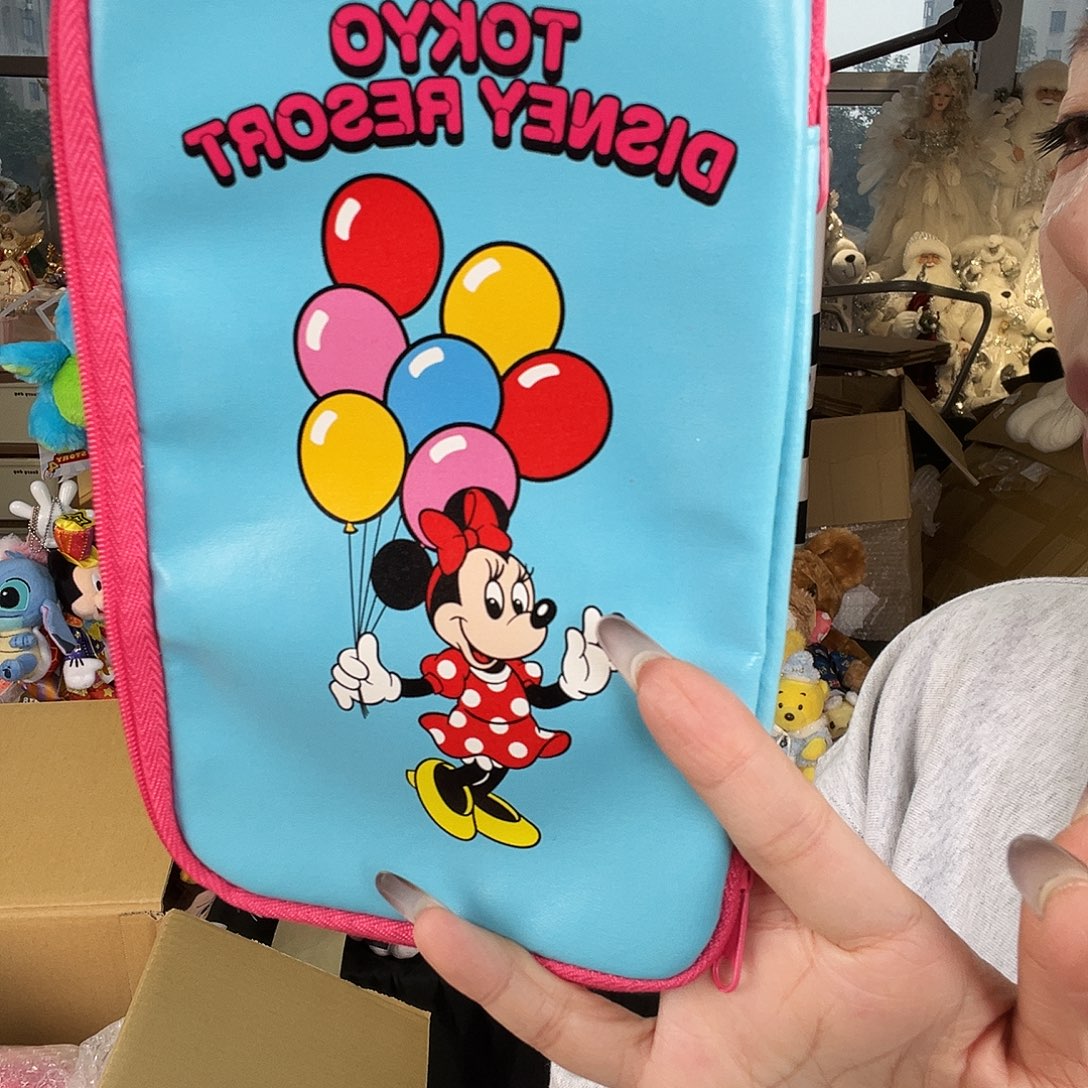 毛绒399号护照包蓝色