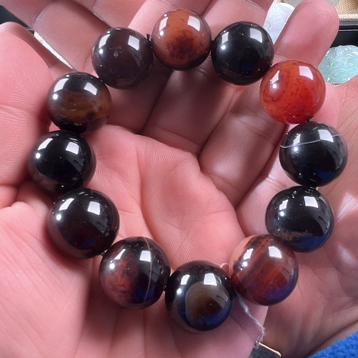 玛瑙/玉髓未镶嵌手链