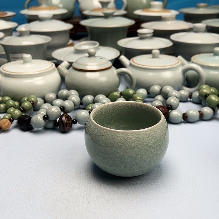 杯鱼鳞冰花龙蛋杯原矿原釉原产地