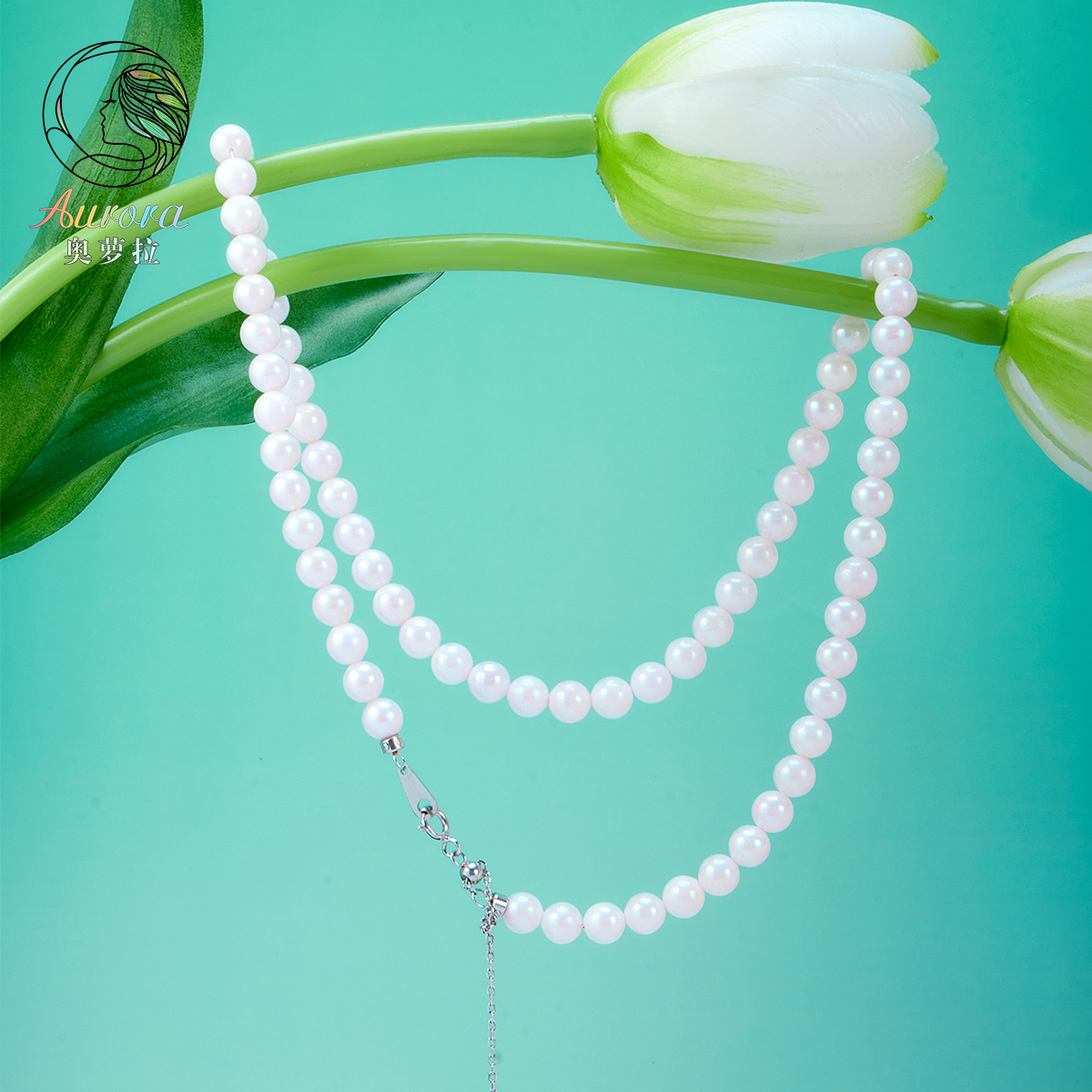 【奥萝拉珠宝】 海水珍珠项链 5.5-6MM #ZL042