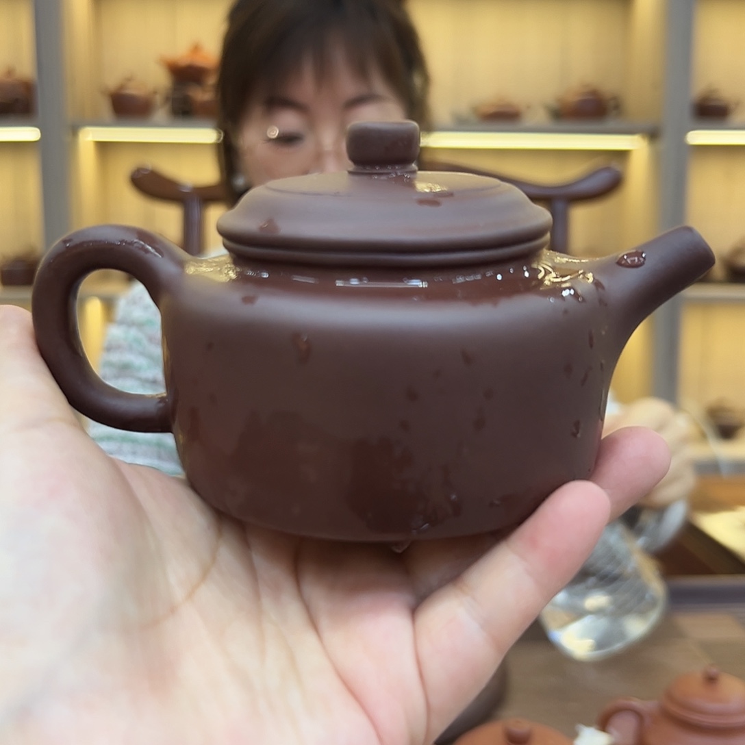 紫砂茶壶景韵鸿鹄德钟