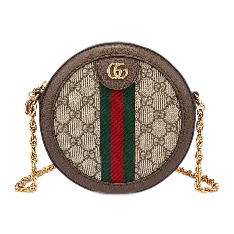 未使用 GUCCI/古驰 Ophidia系列圆饼包