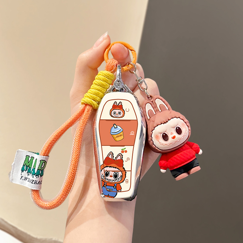 适用比亚迪拉布布钥匙套宋plus/pro汉海豚秦plus唐夏海豹/TPU保护