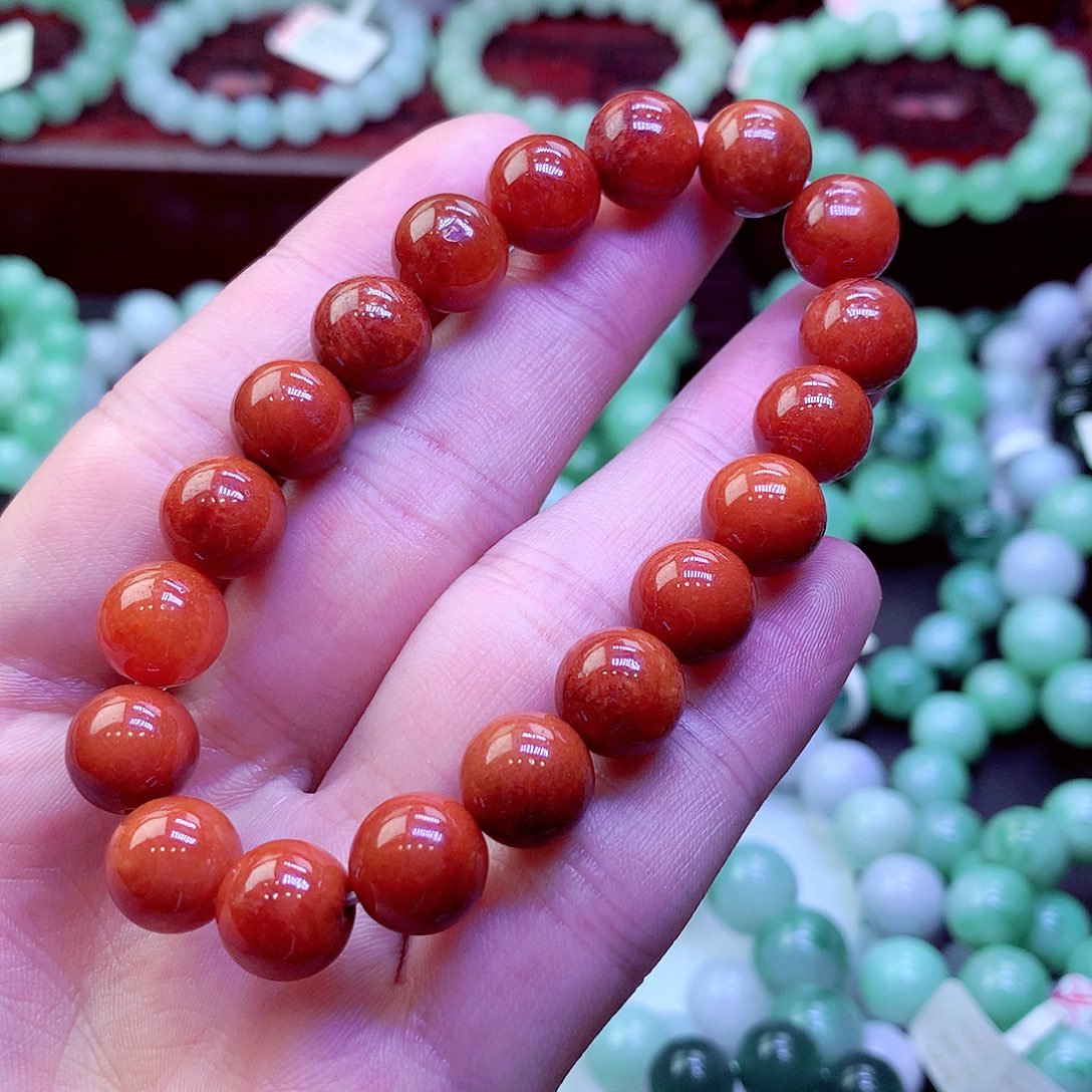 翡翠未镶嵌毛衣链