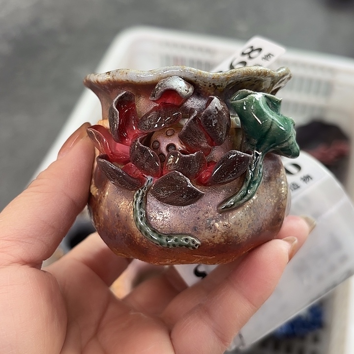 恬***ฅ山泉造物手工制作柴烧868