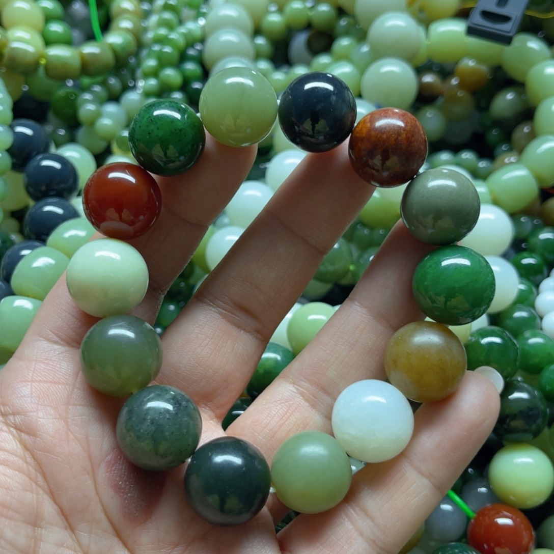 和田玉手链未镶嵌