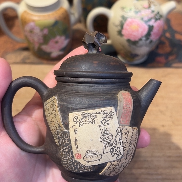 壶建水紫陶全手工