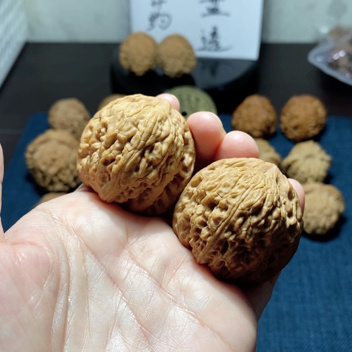 桃核吊坠平谷绣球38