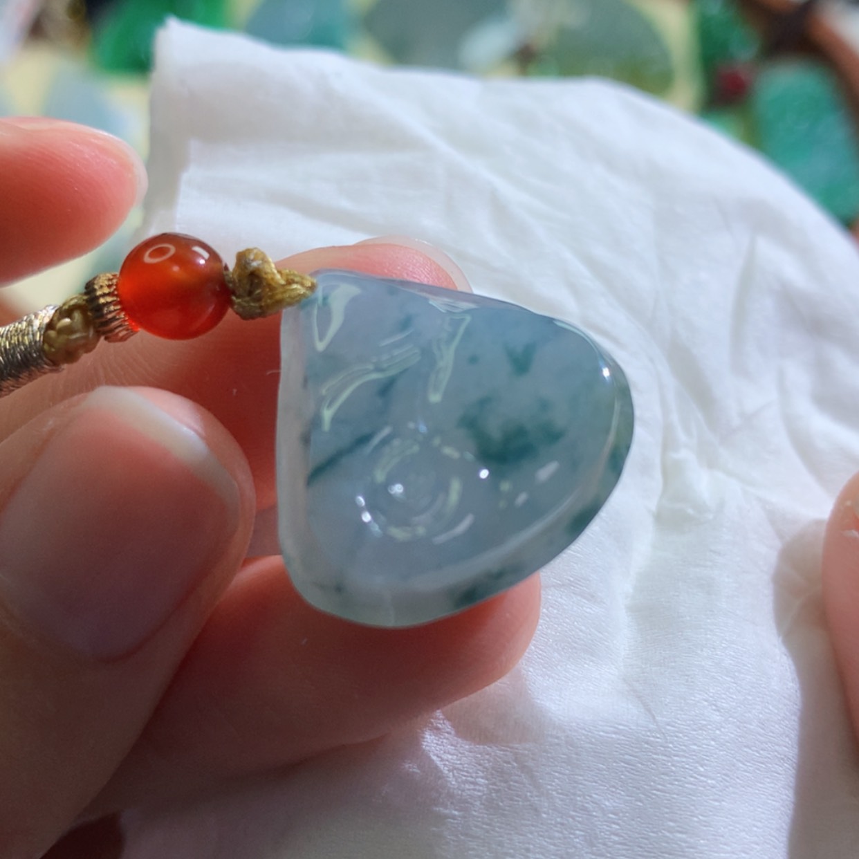 【闪购商品】翡翠吊坠(不含链)未镶嵌 2528