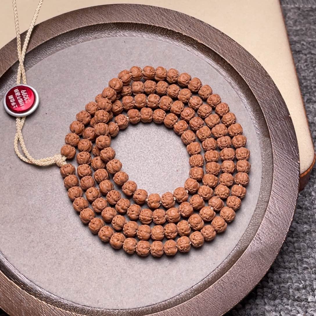 手串金刚菩提上*玥梅朵头货佛手108尺寸6