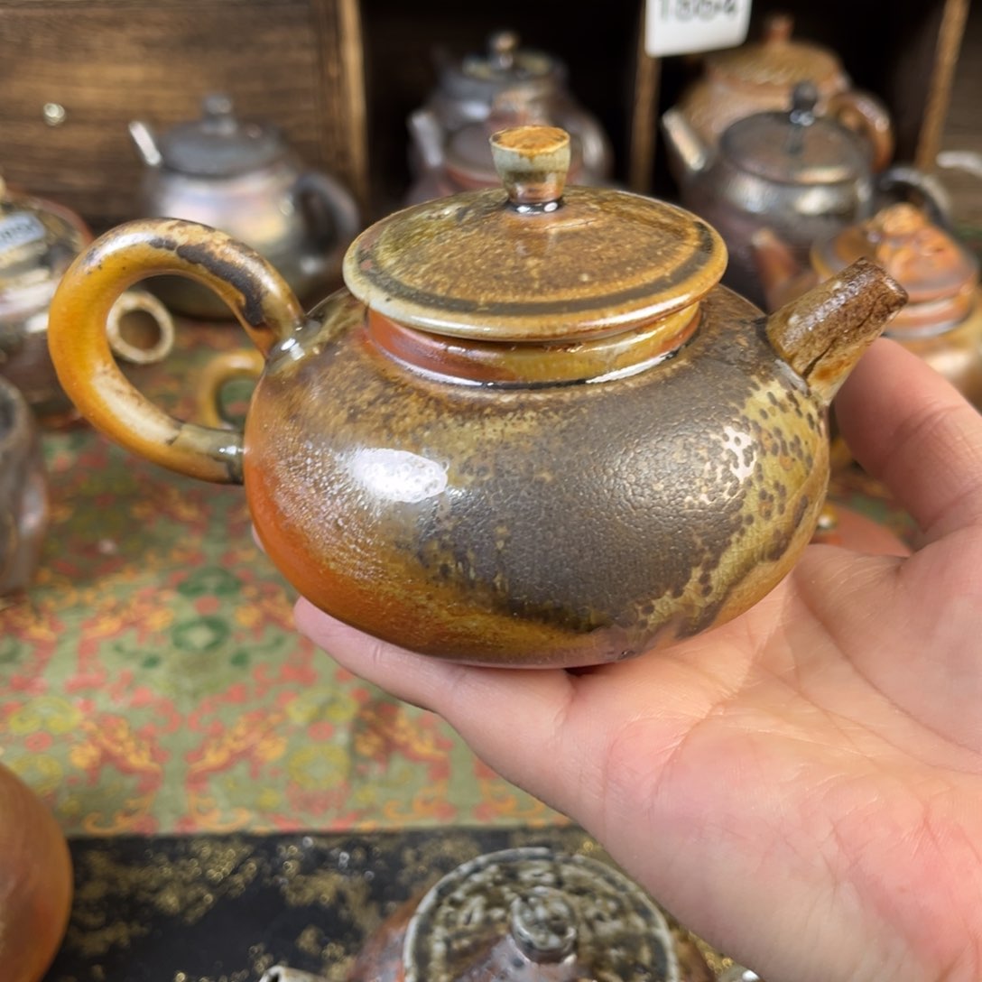 杯彬*?柴烧茶器主人壶壶