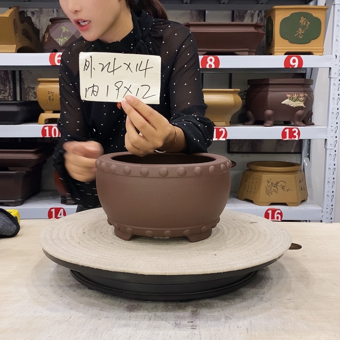 紫砂花盆紫砂花盆