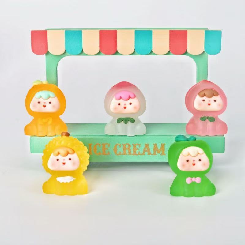 【九宫格】新款二代水果崽崽磨砂手漆感网红可爱