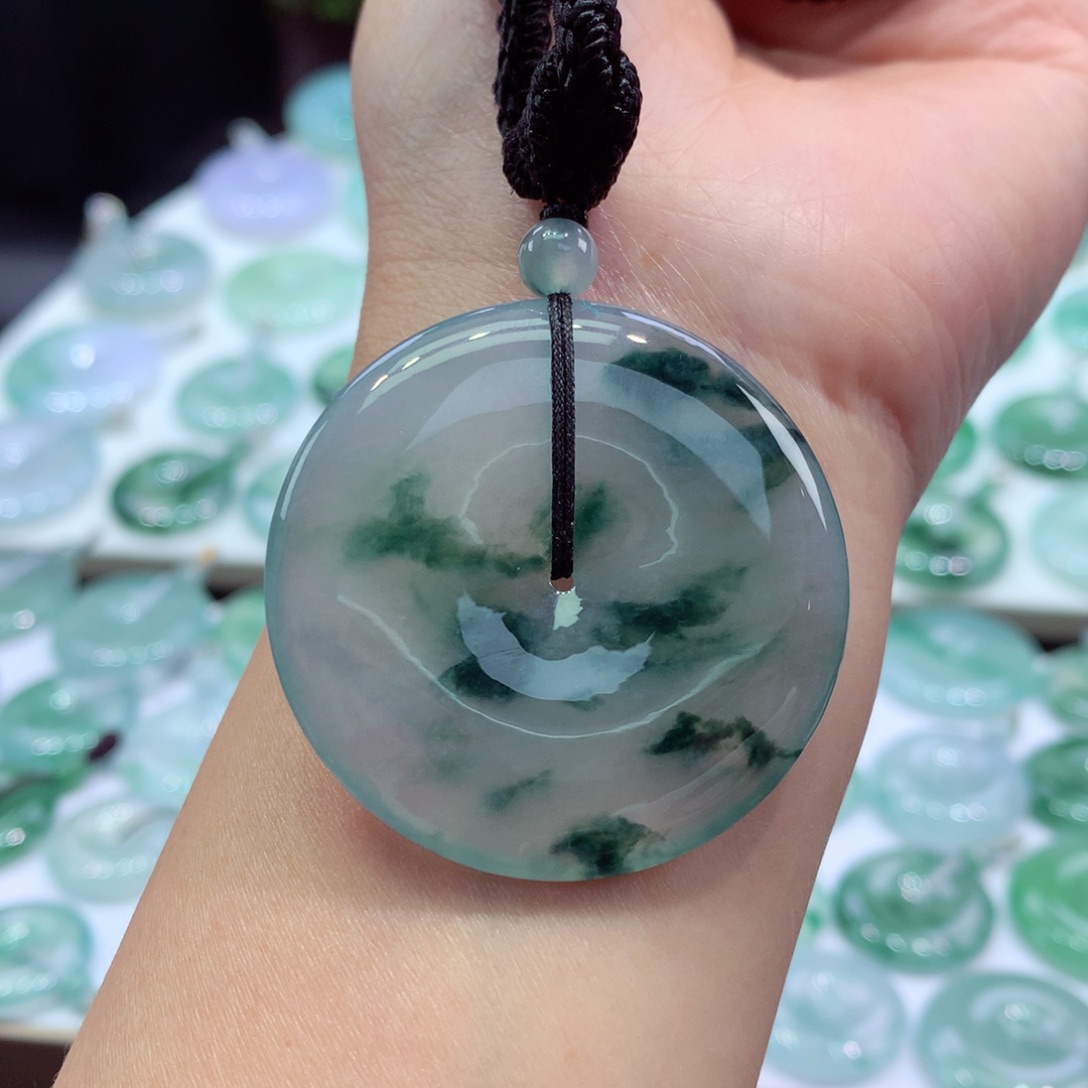 颈饰未镶嵌翡翠26尺寸42.6*5.8