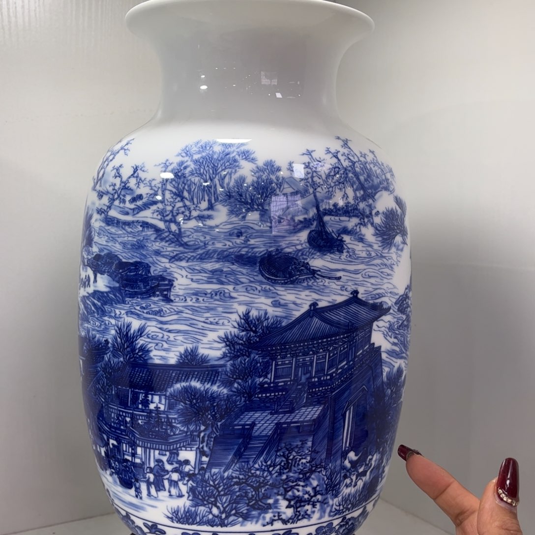 景德镇陶瓷花瓶摆件