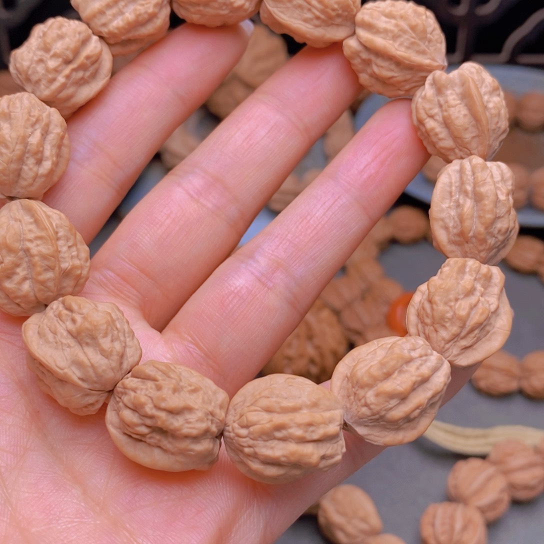 文玩核桃手串钓*者蛤蟆头手串