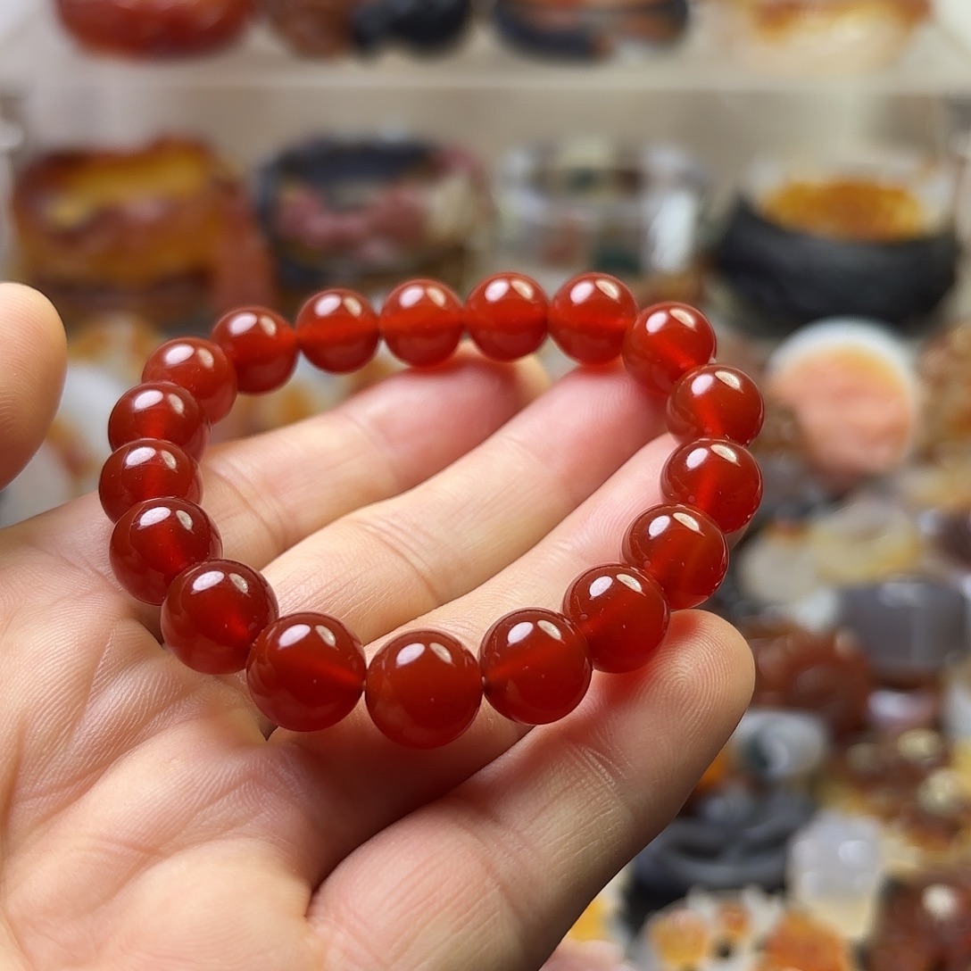 玛瑙/玉髓未镶嵌手链