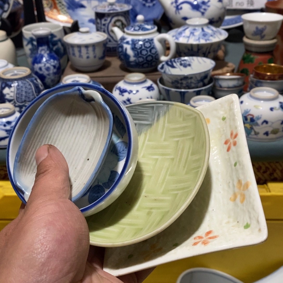 瓷片舶来瓷器满28包邮当日凑单