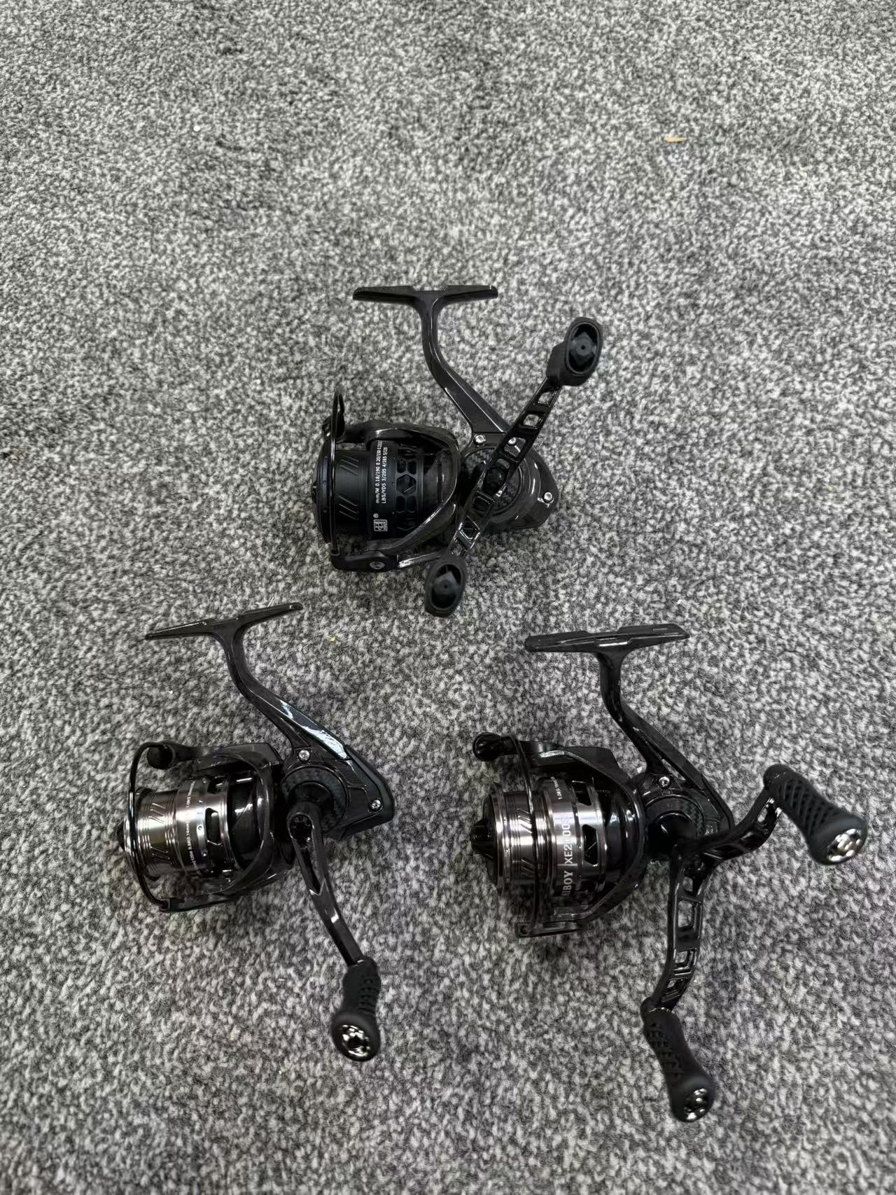 黑鸦轻量化纺车轮7轴 2500S泛用鲈鱼鳜鱼 3000远投升级版