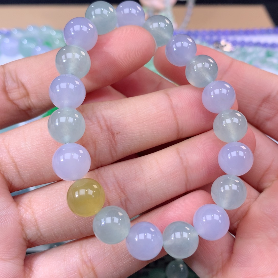 未镶嵌手链翡翠翡翠