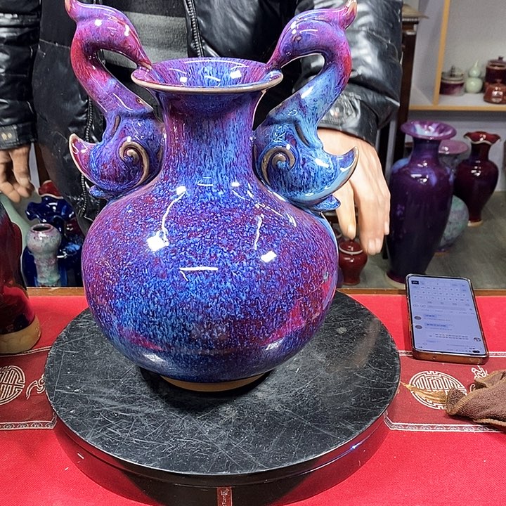 瓶中国神垕钧瓷精品