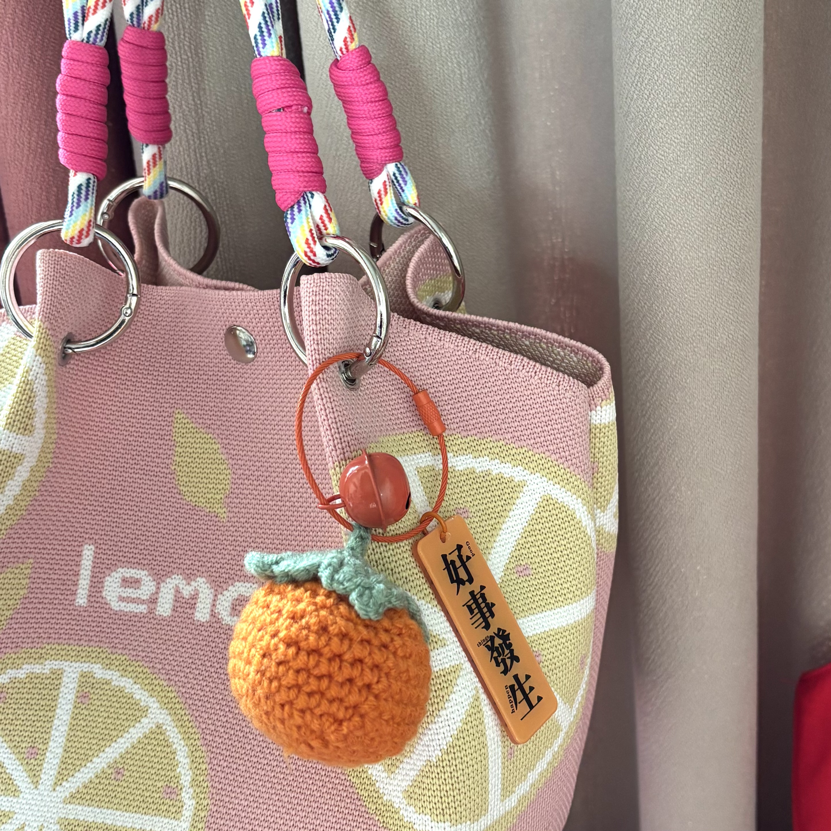 时尚百搭包挂挂件雪莉玫挂件包包配饰配件