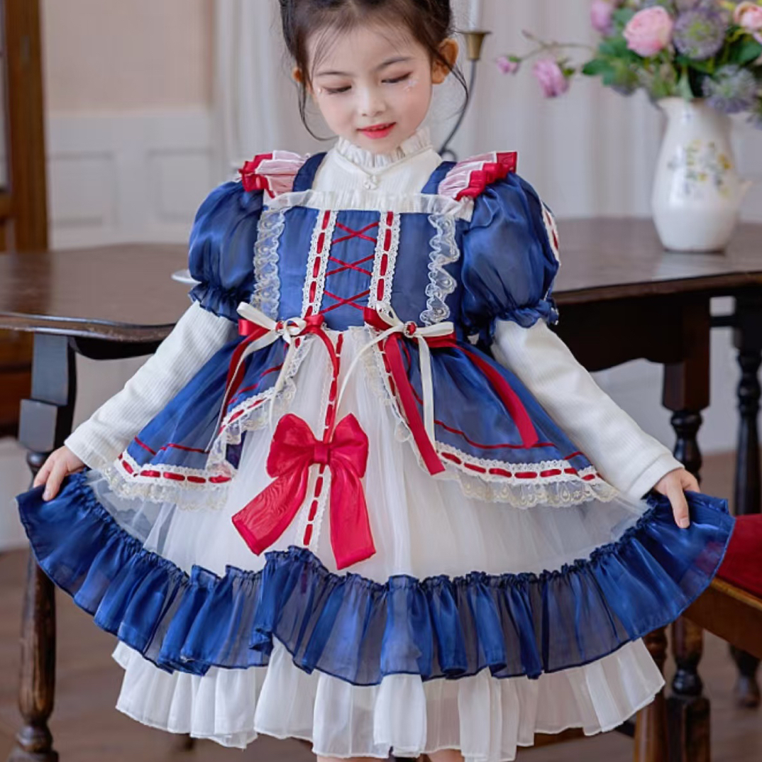 洛丽塔公主裙童装备注下备，身高十10