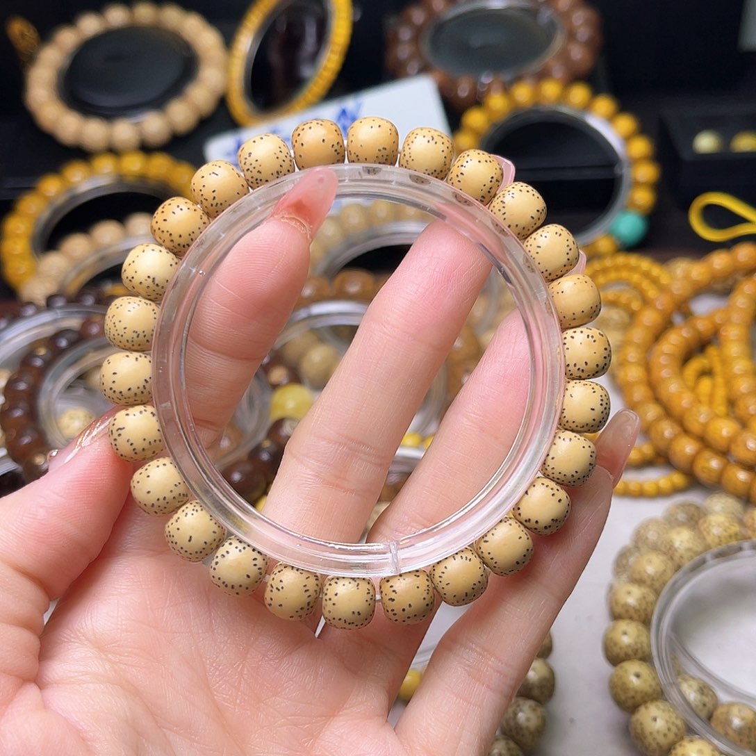 星月菩提手串98双留白