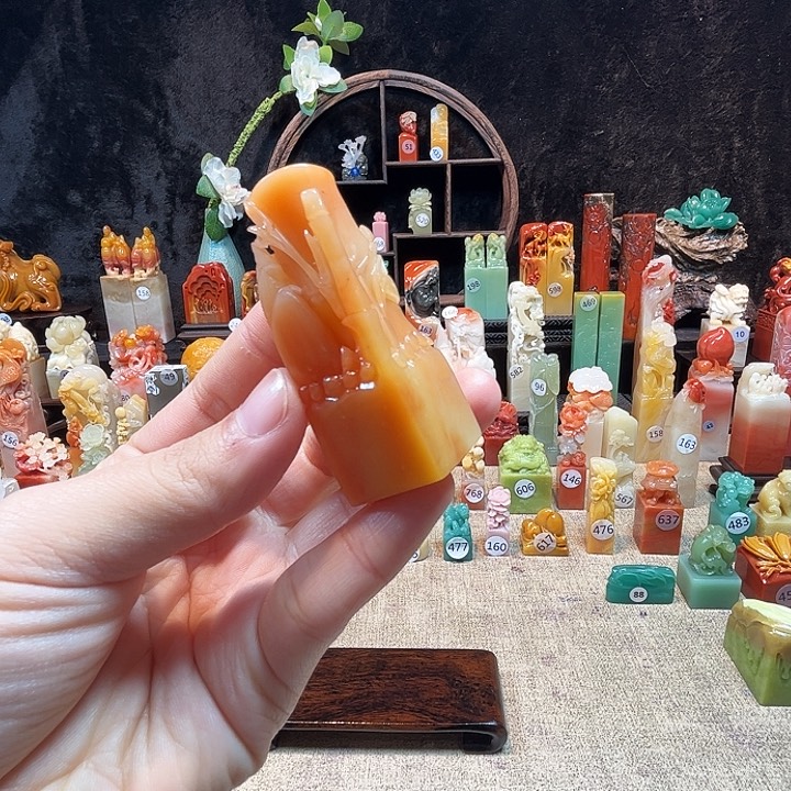 寿山石印石寿山石印章