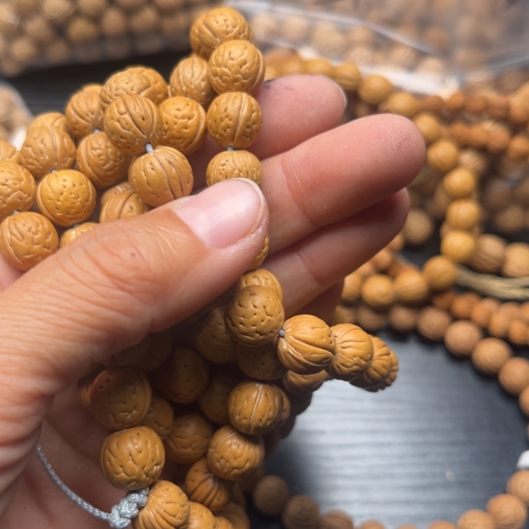 0***0文玩核桃吊坠小桃核散籽批发