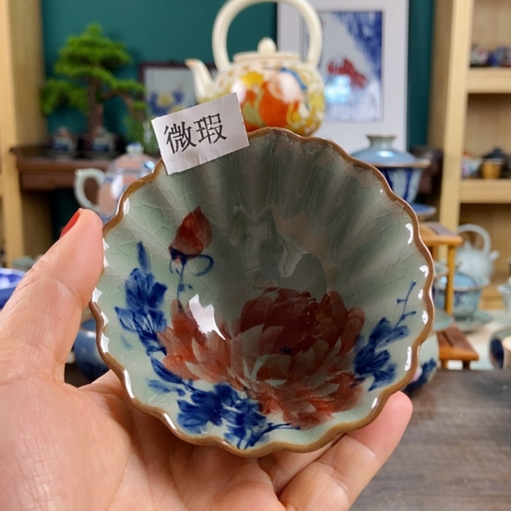 瓷片手工制作工艺精湛等特点为