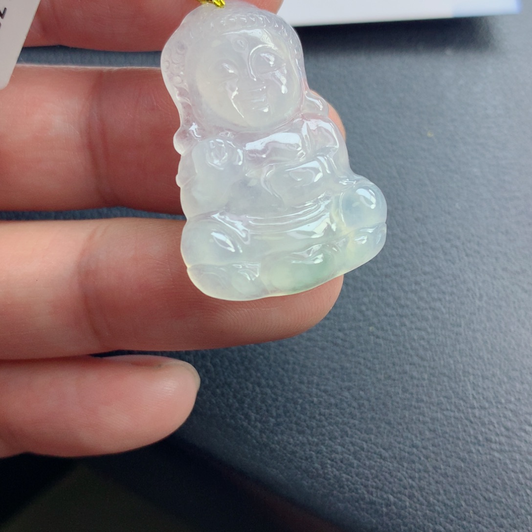 翡翠颈饰未镶嵌宝宝佛
