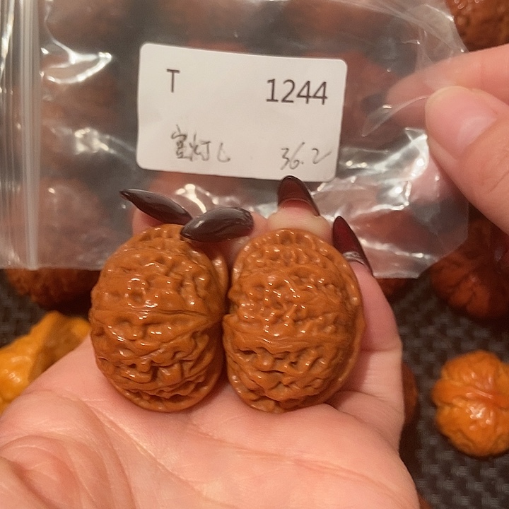 吊坠文玩核桃宫灯36