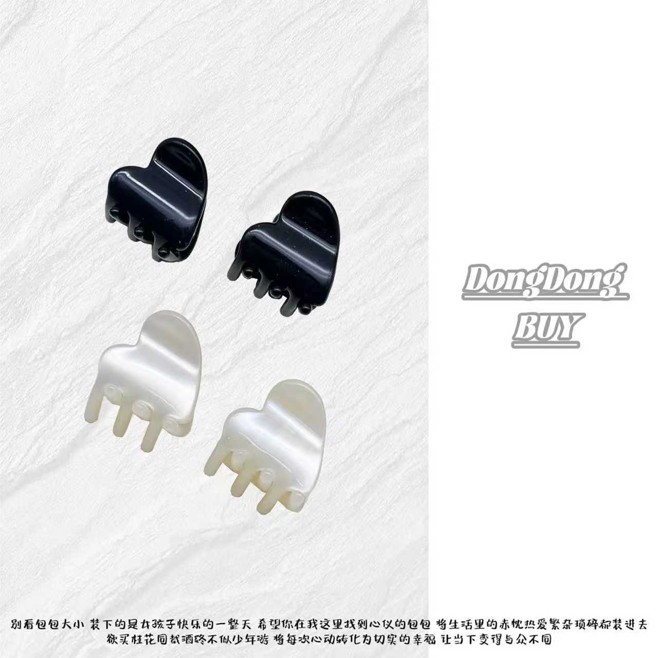 ⌈Dong&Dong⌋刘海夹订单款醋酸气质边夹发卡发夹女