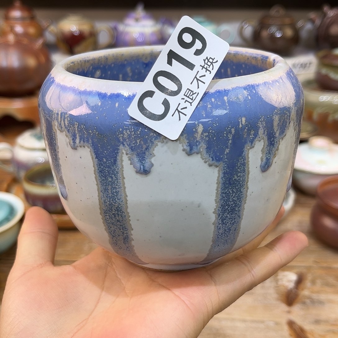 白泥茶杯陶瓷艺术