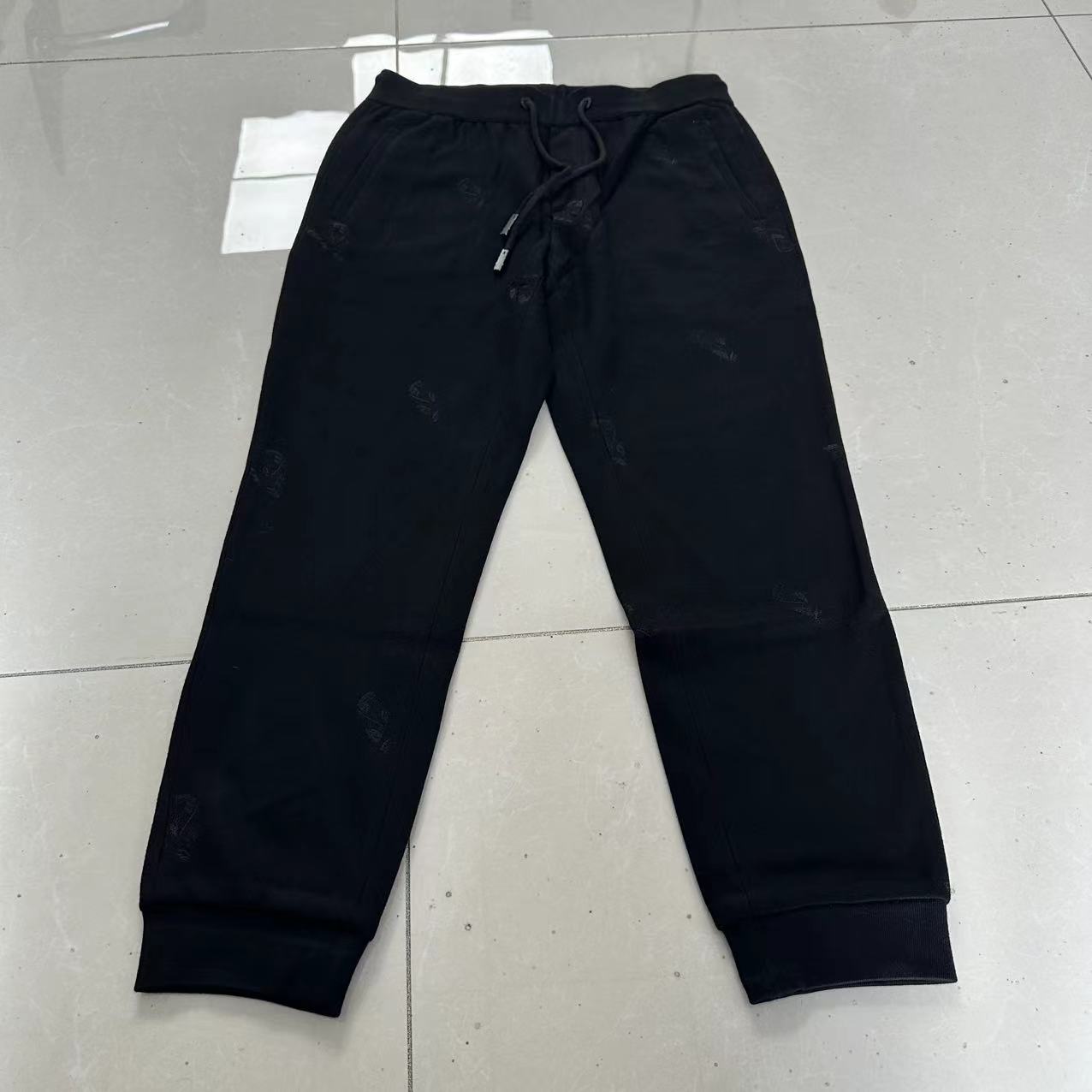 Sweet DD黑色休闲裤/fm-FKX73312480